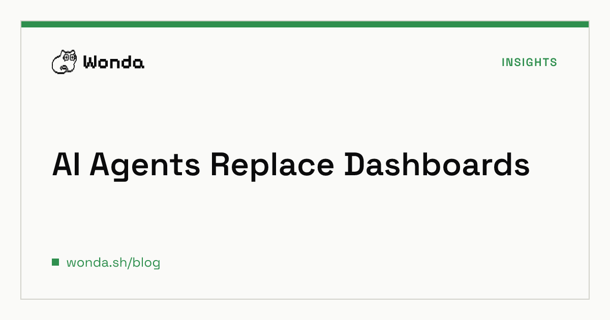 Terminal window with AI agent commands floating above a fading marketing dashboard