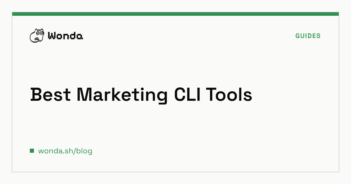 5 Best AI Marketing CLI Tools for Developers in 2026 hero image